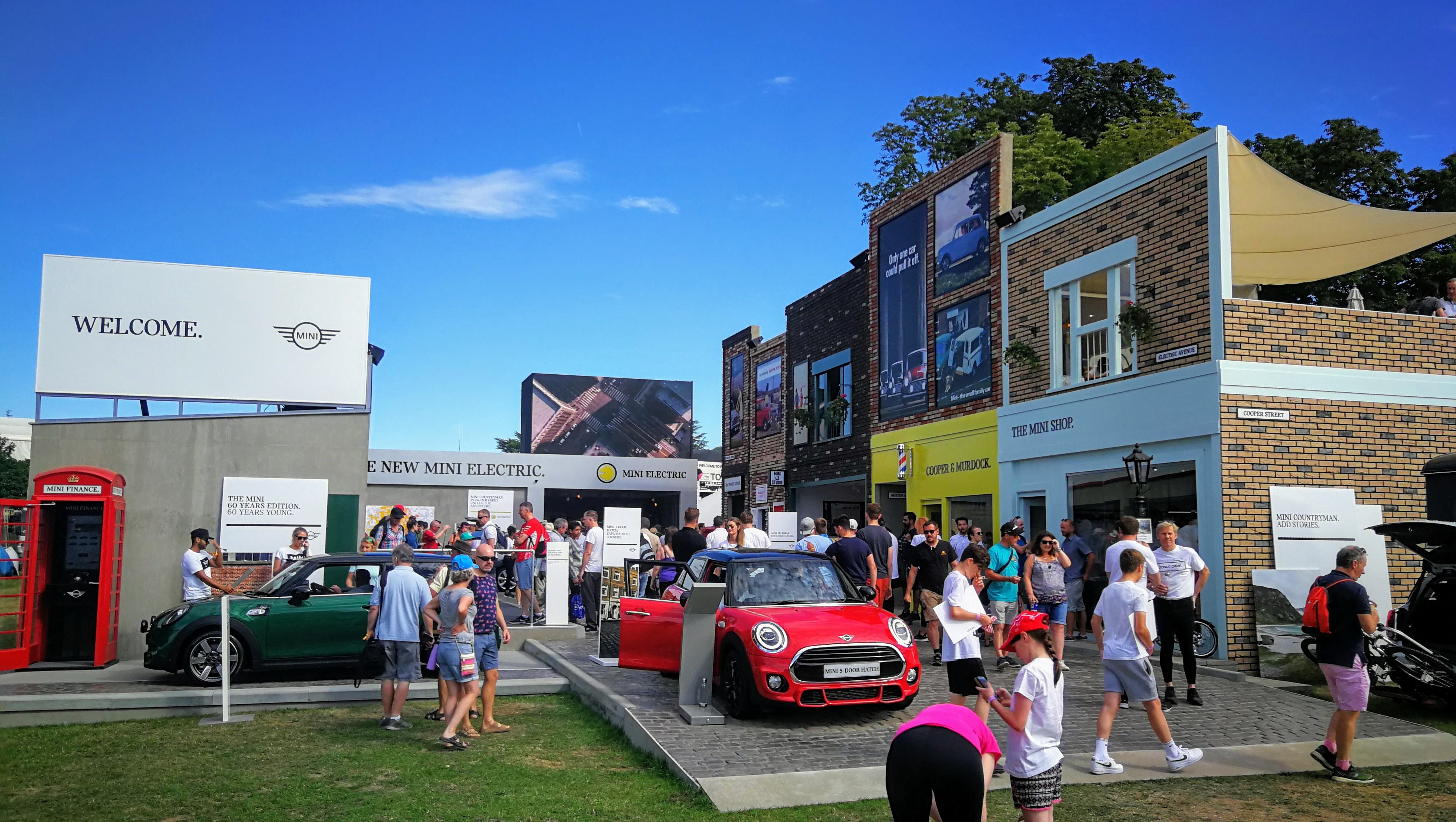 MINI stand at Goodwood Festival of Speed FOS 2019