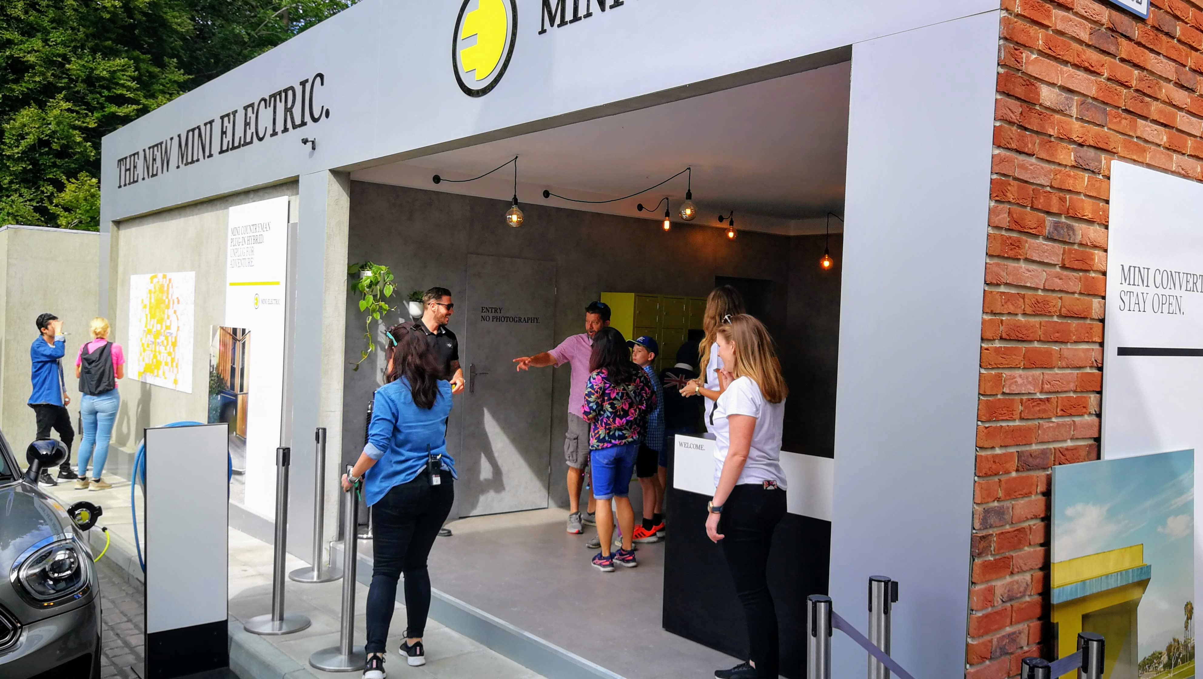 MINI stand at Goodwood Festival of Speed FOS 2019