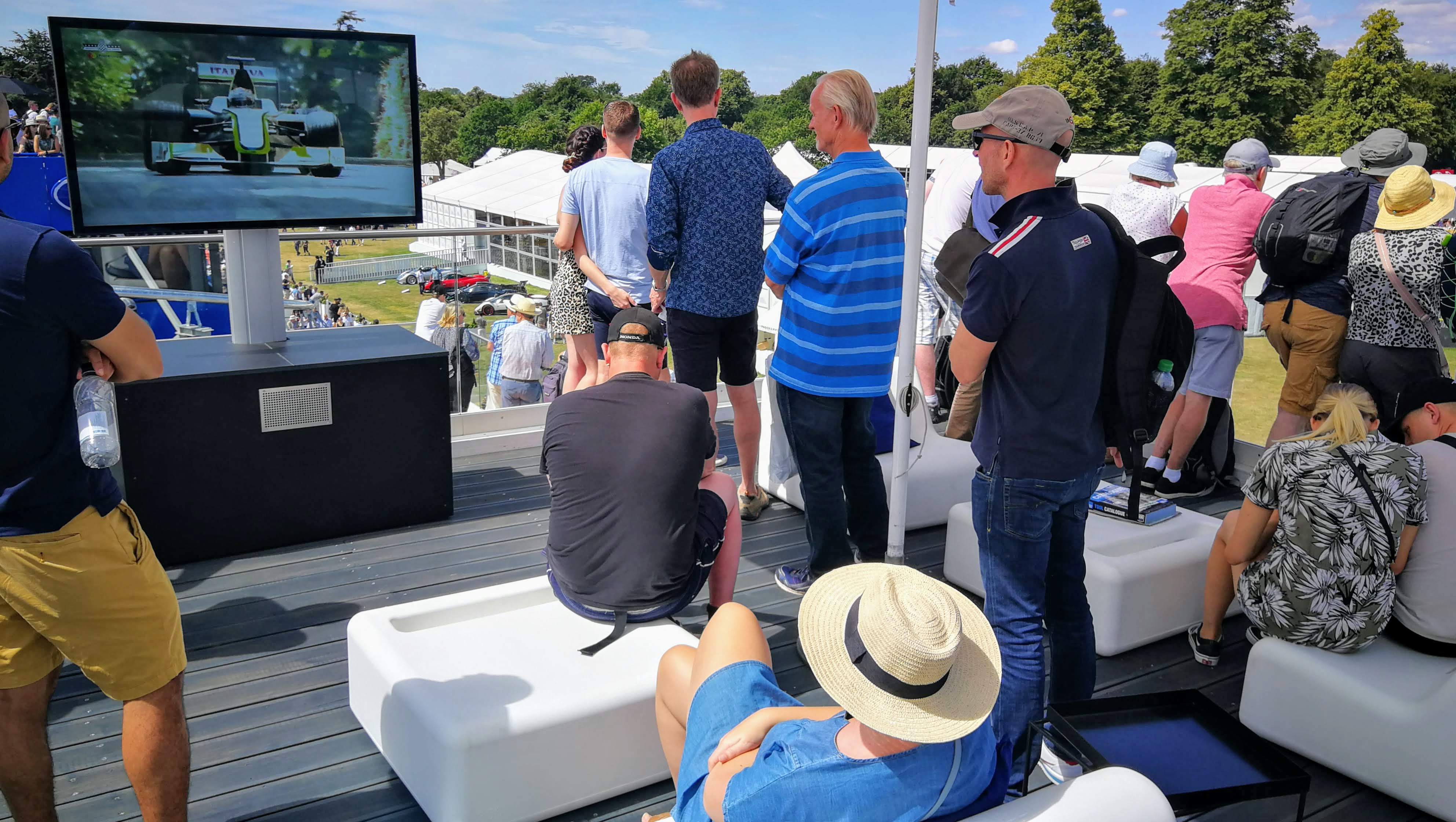 Volkswagen stand at Goodwood Festival of Speed FOS 2019