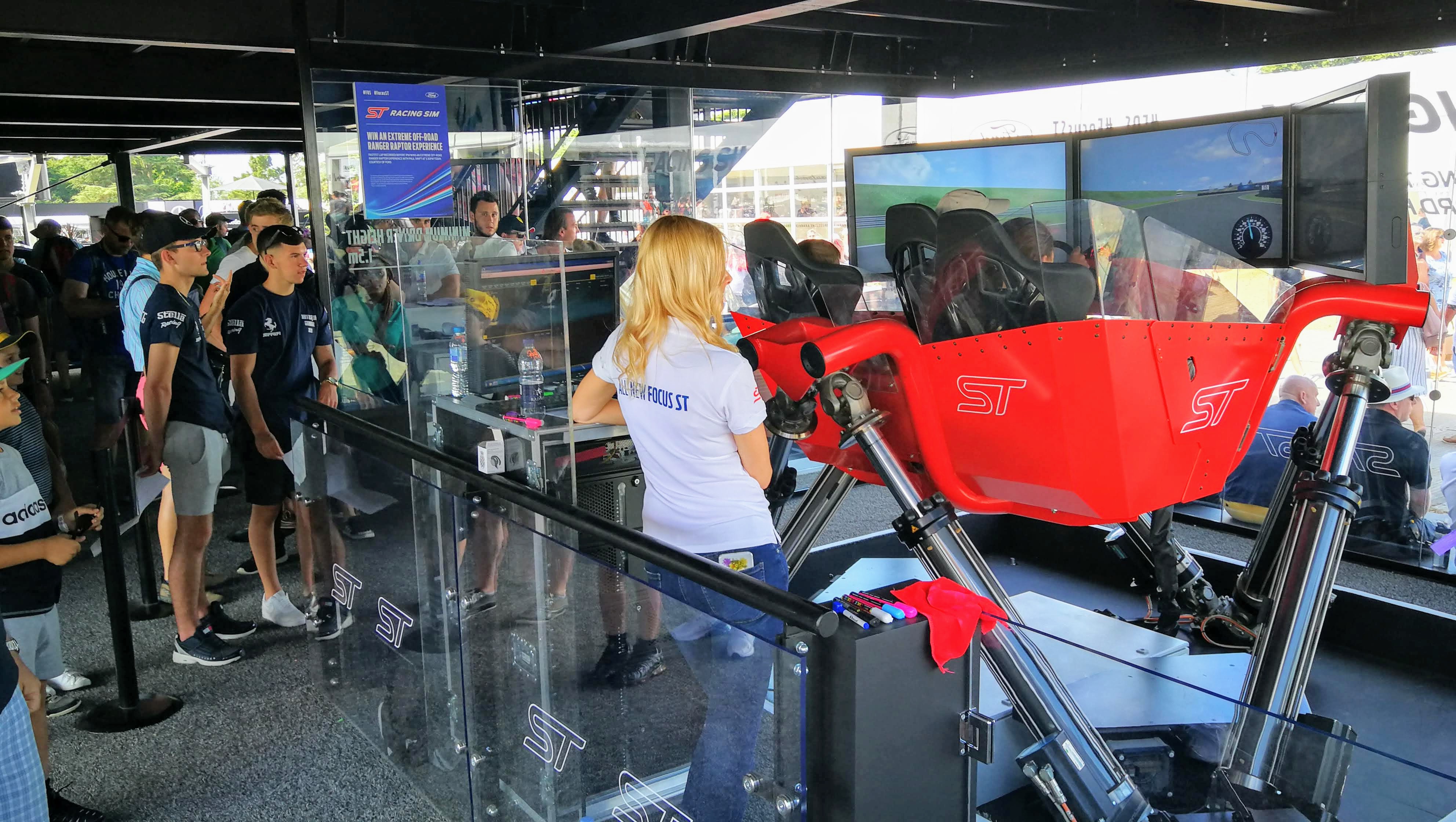 Ford stand at Goodwood Festival of Speed FOS 2019