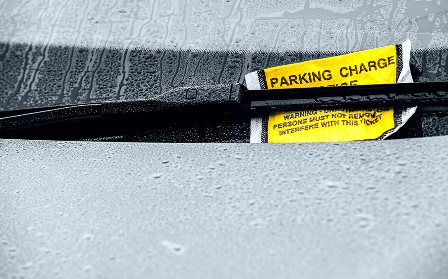 Penalty charge notification parking ticket