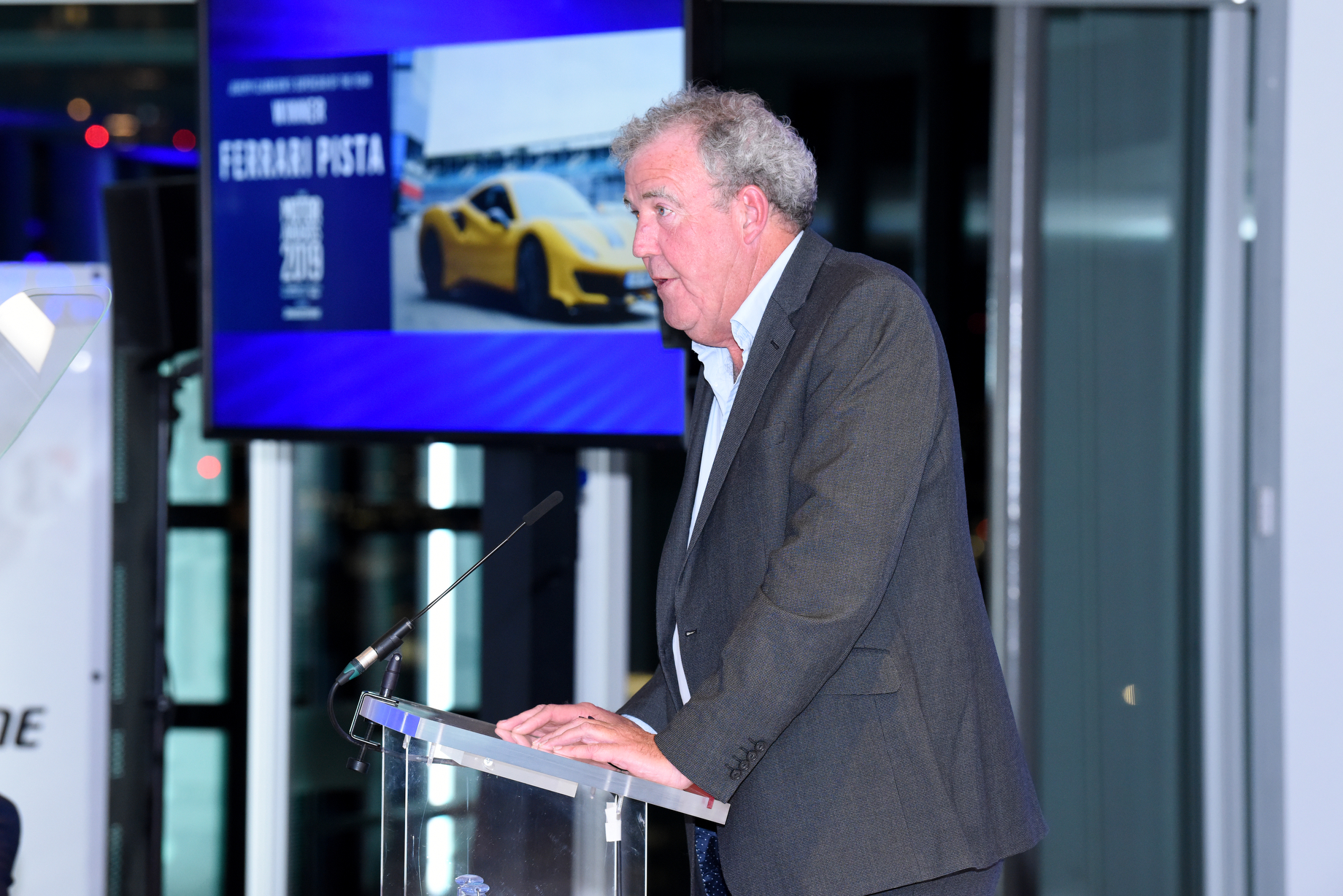 Watch Jeremy Clarkson reveal his cars of the year at Sunday Times Motor Awards