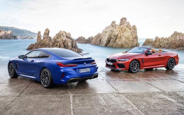 2019 BMW M8 Competition Coupe and Convertible review by Will Dron for Sunday Times Driving.co.uk