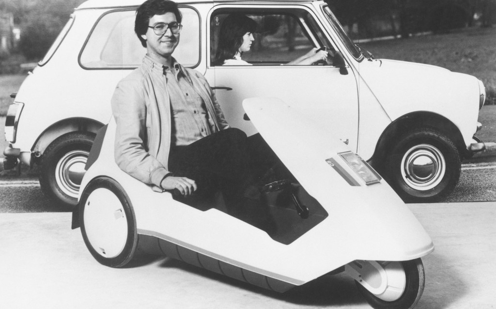 History of electric cars - sinclair c5