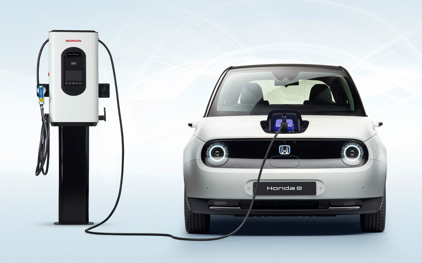 2020 Honda e charging point