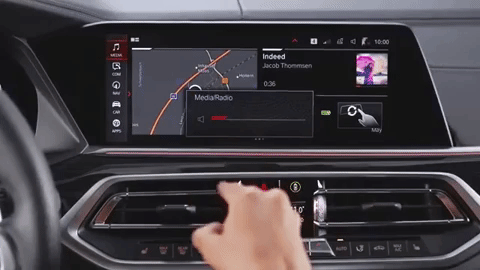 BMW gesture control