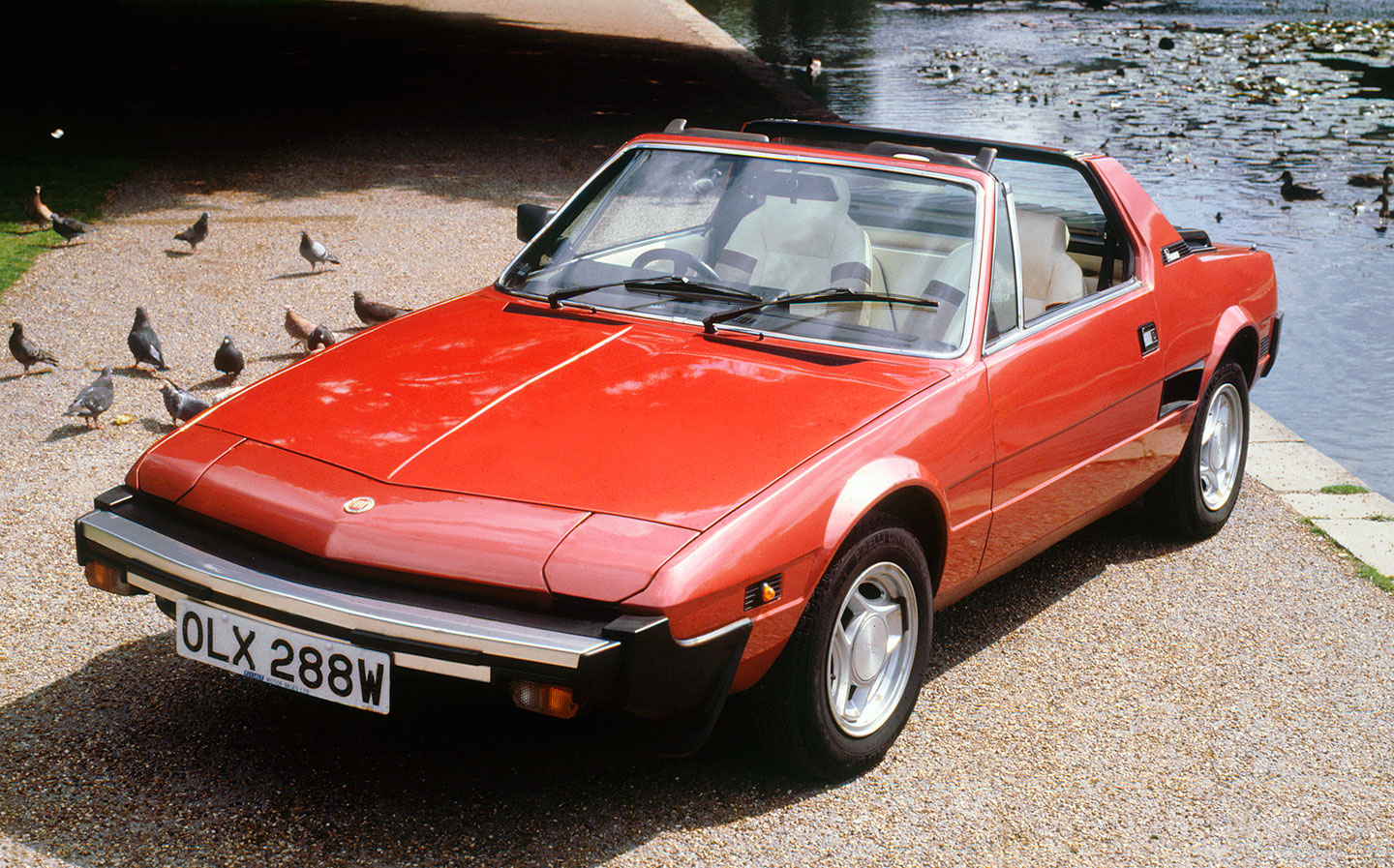 Top five wedge shaped cars - Fiat X19