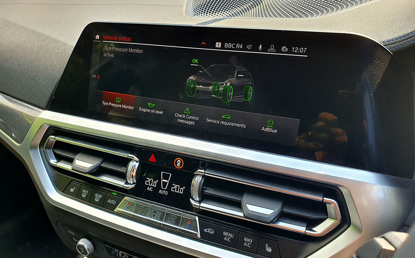 BMW 3-series 330d diesel review long-term test - Service menu iDrive