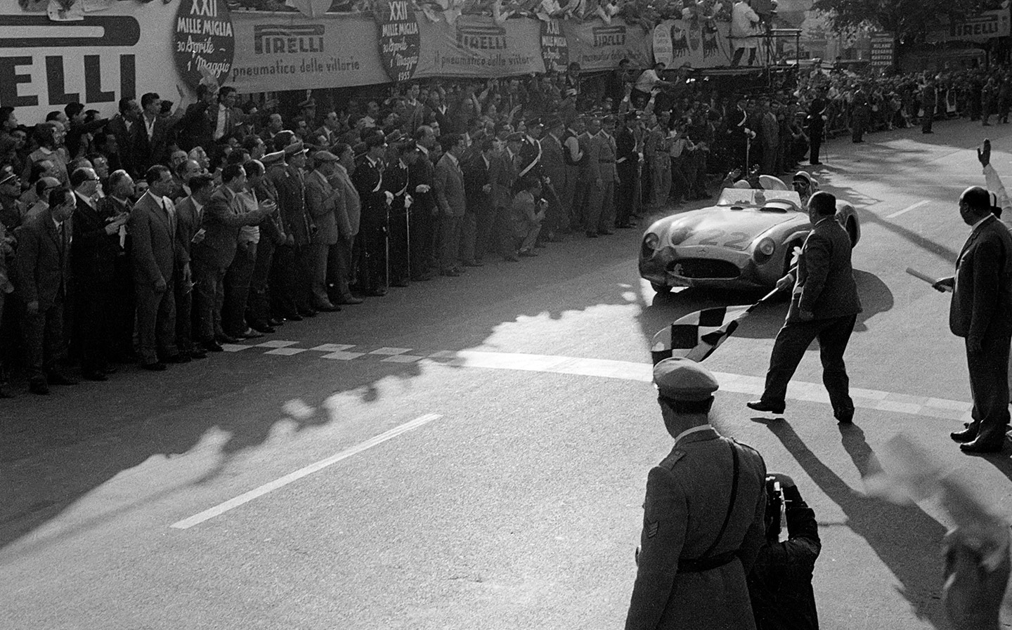 1955 Mille Miglia. Sir Stirling Moss dies aged 90 after long illness