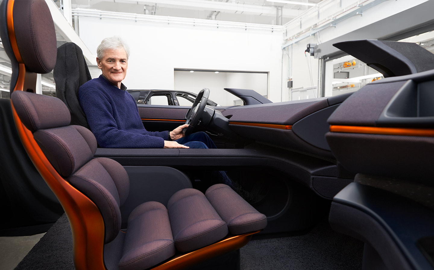 Dyson electric car interior: First proper look at James Dyson's failed electric car as entrepreneur tops Sunday Times Rich List for first time