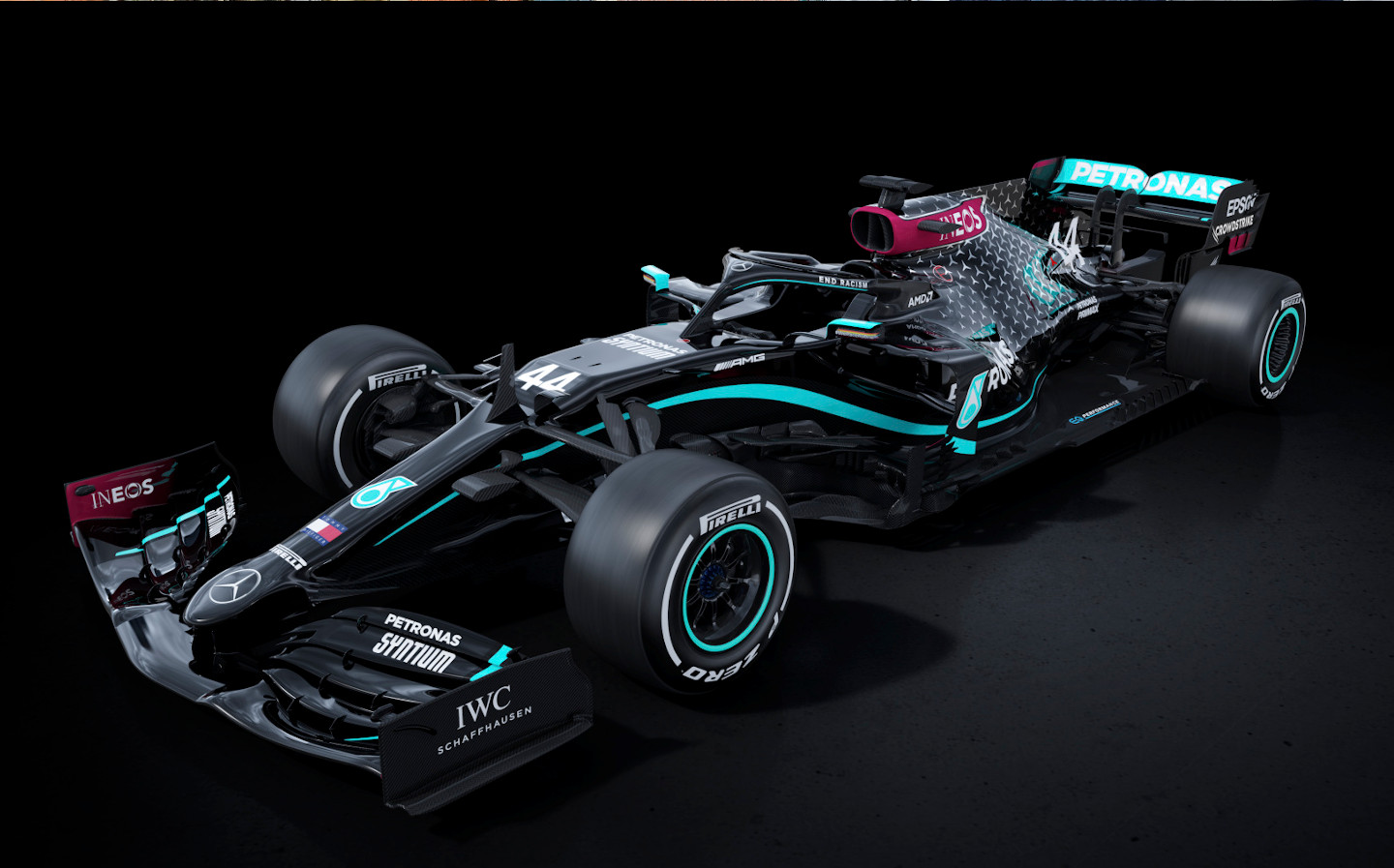 Mercedes F1 adopts black livery in gesture against racism within motorsport