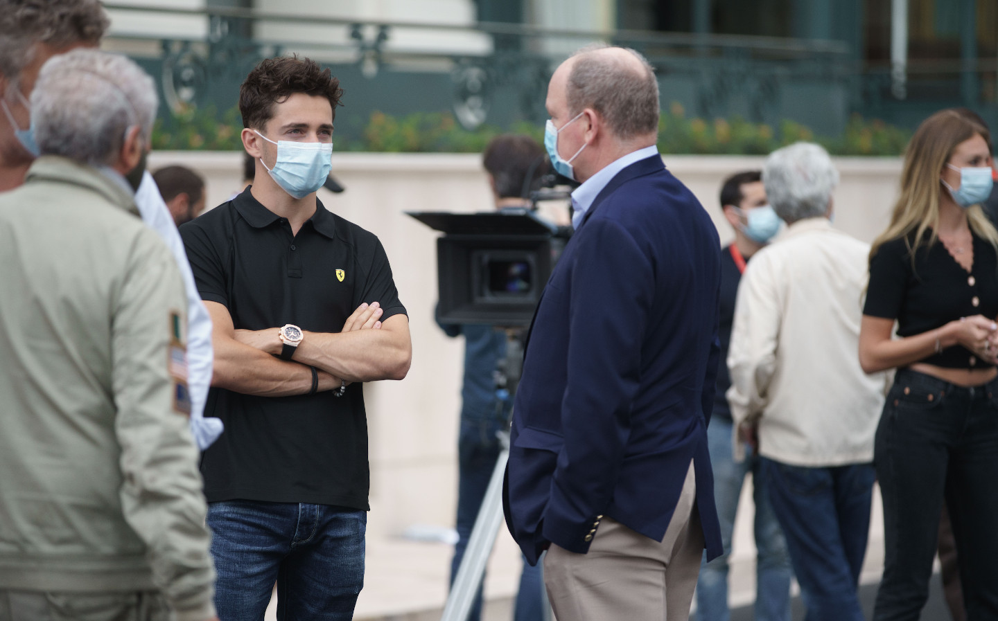 Ferrari releases Rendezvous remake starring Charles Leclerc