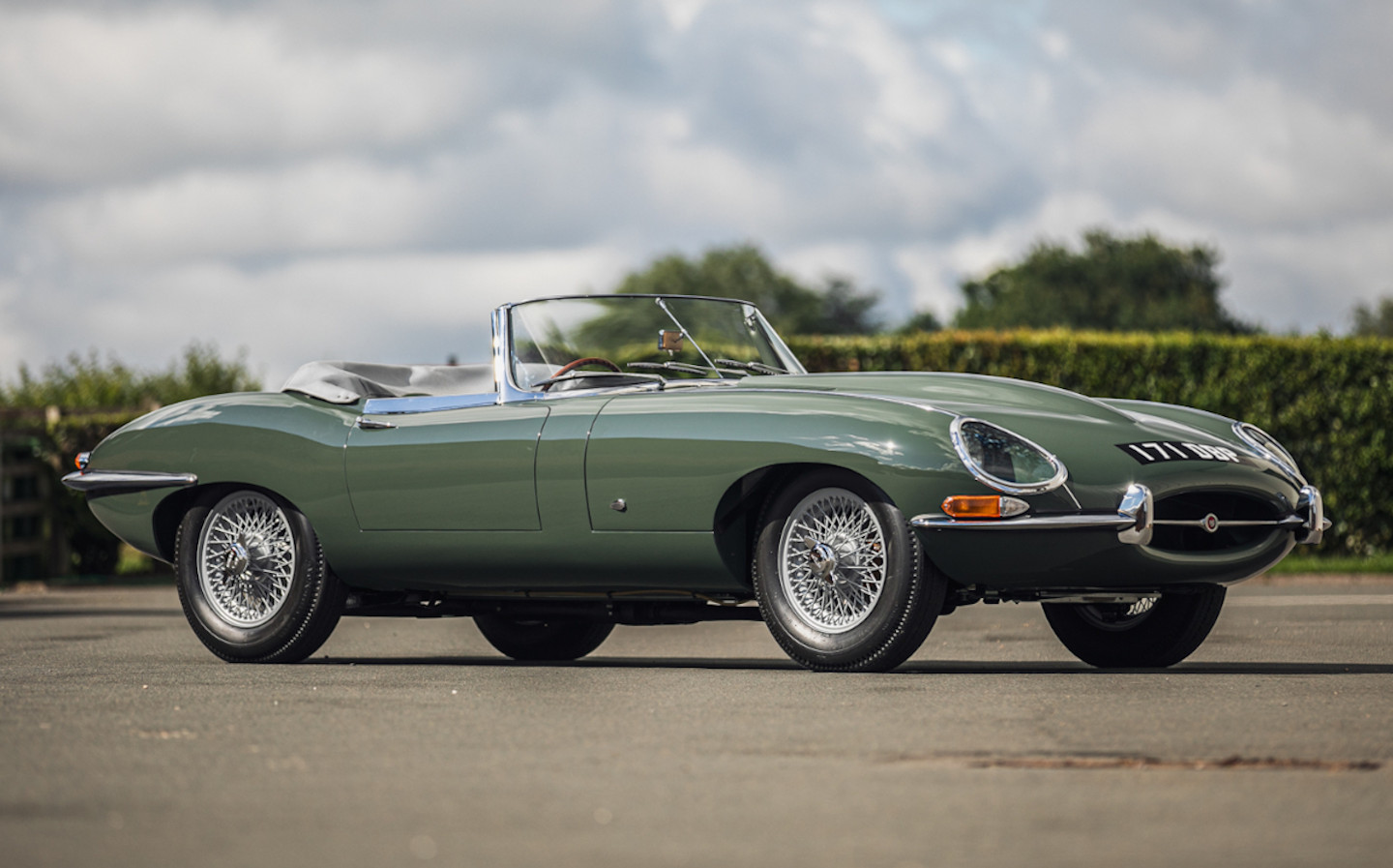 Rare E-Type owned by Steve Coogan up for sale