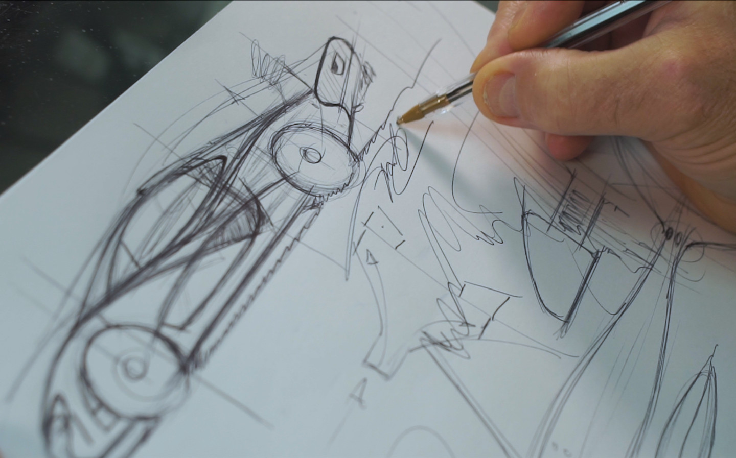 McLaren P1 designer sells sketches for charity