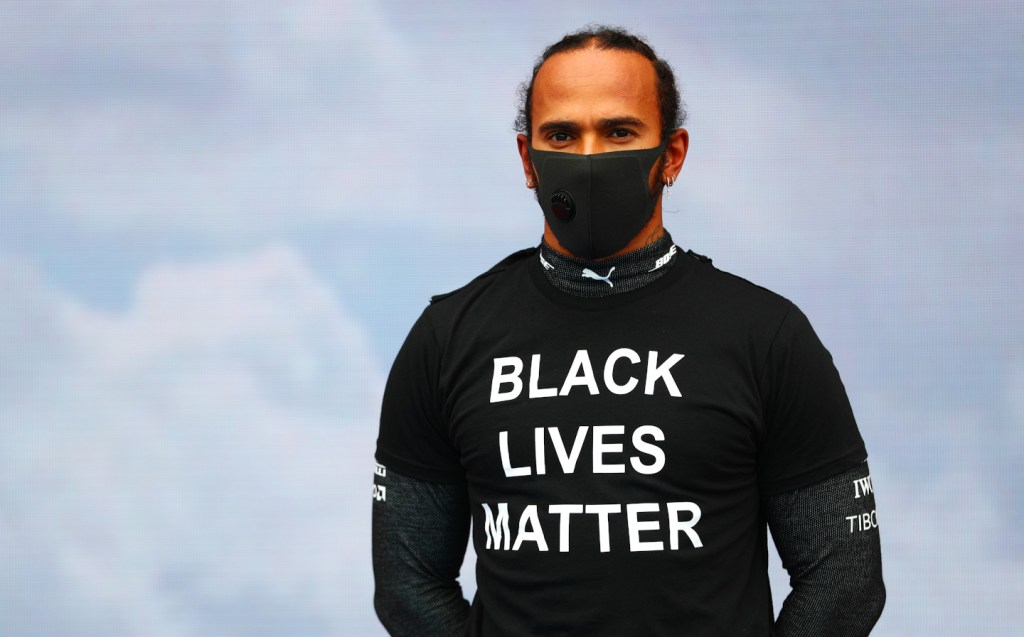 Lewis Hamilton anti-racism in F1