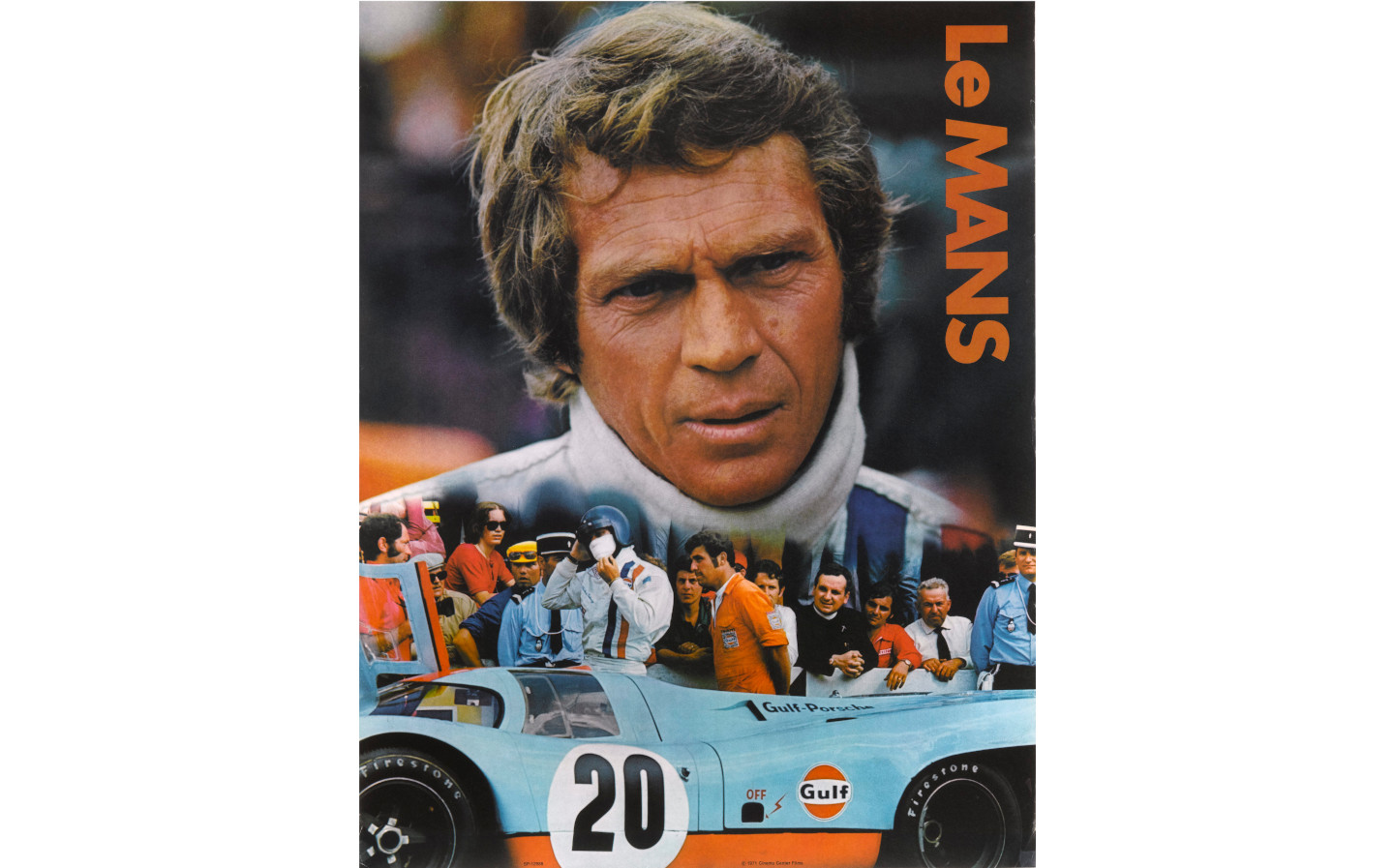 The poster for Le Mans (1971)