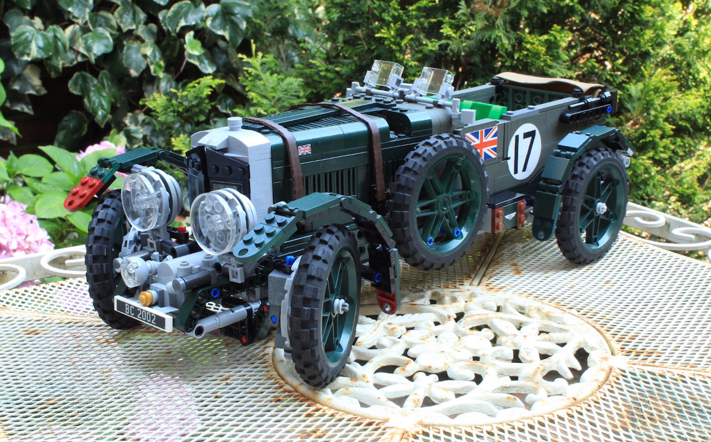 A teenager has created a Lego Bentley Blower
