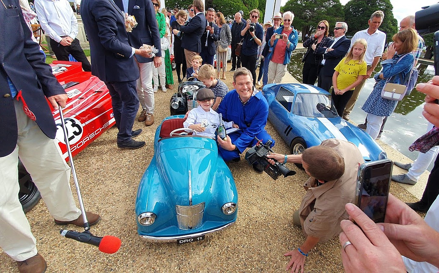 Austin J40 pedal car at the 2020 Concours of Elegance Junior Concours