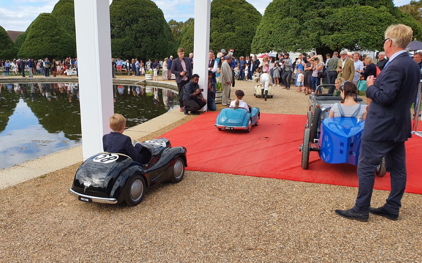 Austin J40 pedal car at the 2020 Concours of Elegance Junior Concours