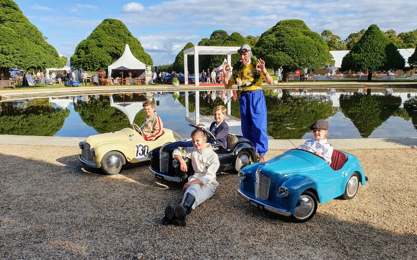 Austin J40 pedal car at the 2020 Concours of Elegance Junior Concours