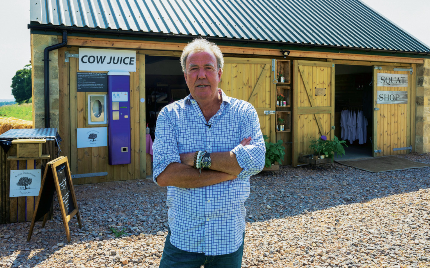 Jeremy Clarkson has turned his farm shop around, with a little help from his friends