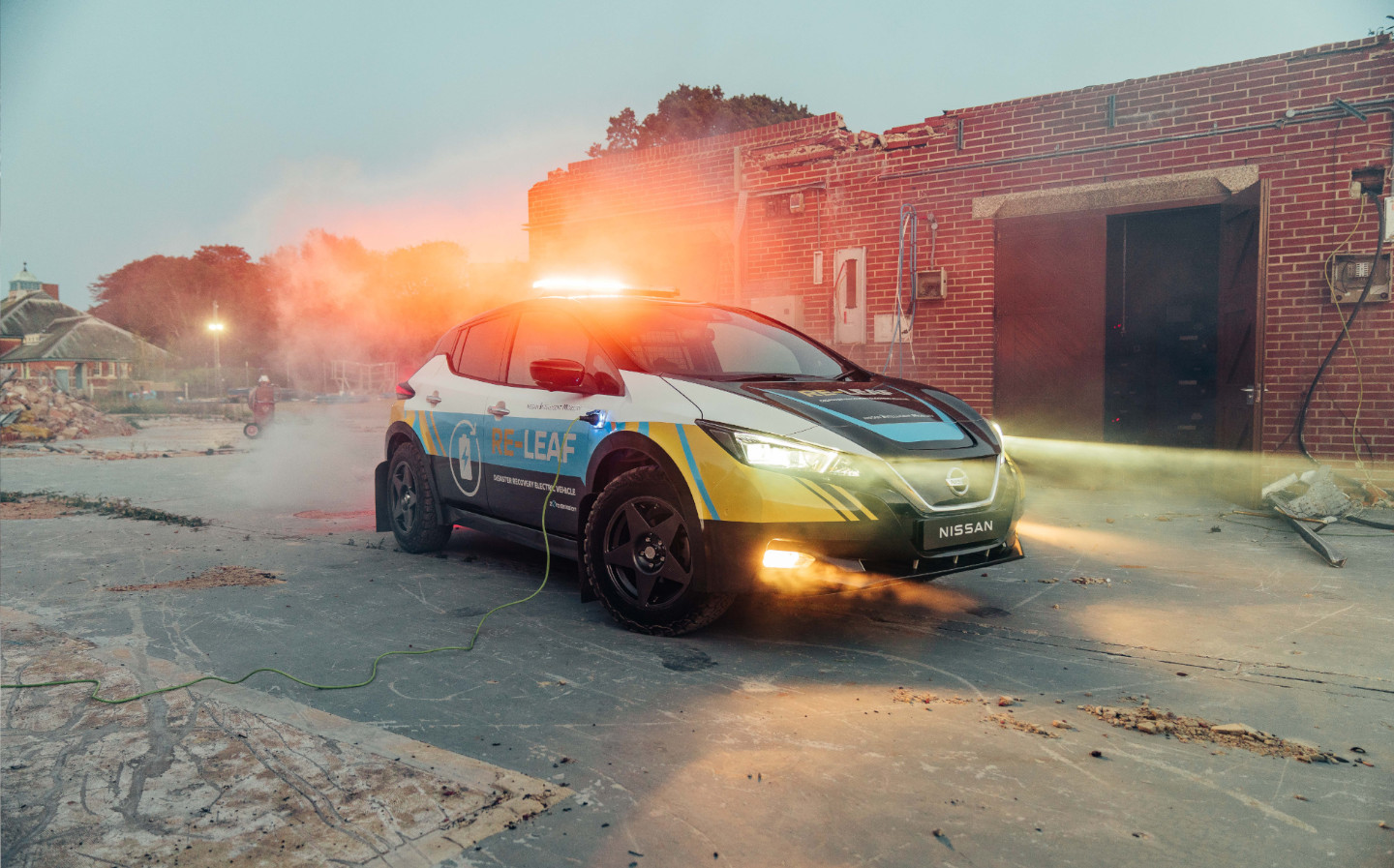 Nissan unveils electric emergency response Leaf concept