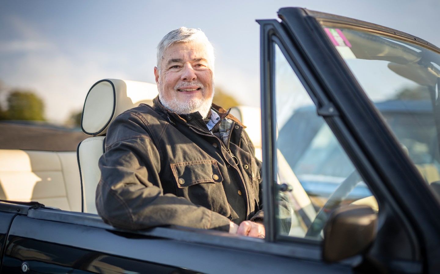 Range Rover at 50: From a Royal Rangie to one bought by a member of Queen, meet the star cars and their owners - David Barker and Roger Taylor's convertible Range Rover 