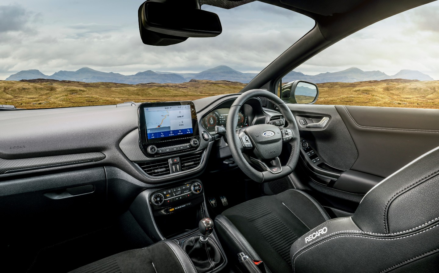 2020 Ford Puma ST review - interior dashboard