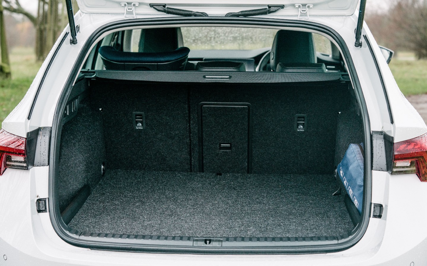 2020 Skoda Octavia iV Estate plug-in hybrid long-term review by Will Dron for Sunday Times Driving.co.uk - combi boot luggage trunk space