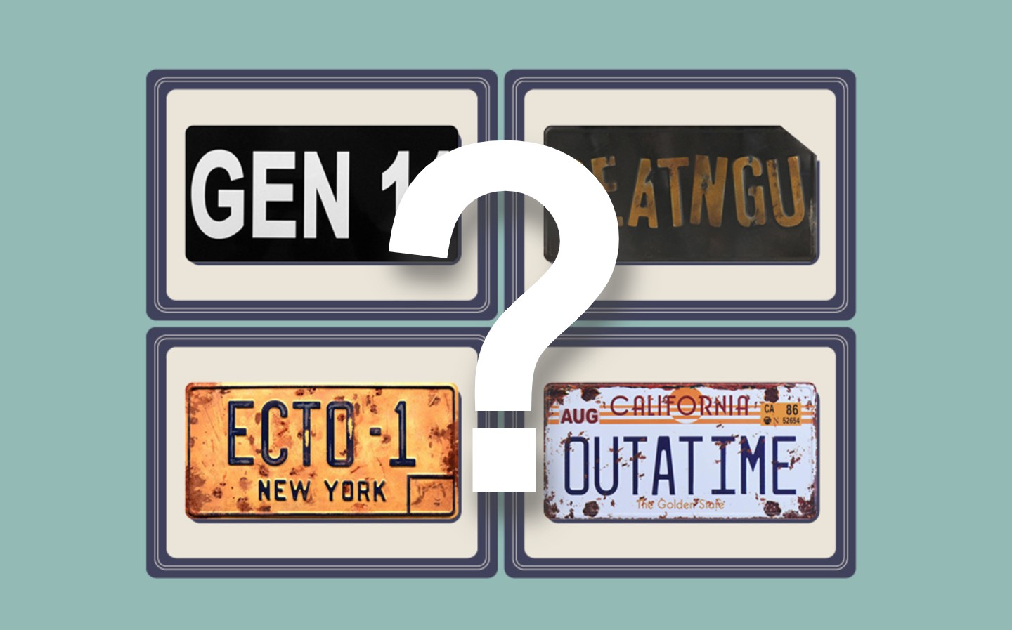 Quiz: Can you name these 15 movies from the car number plates?
