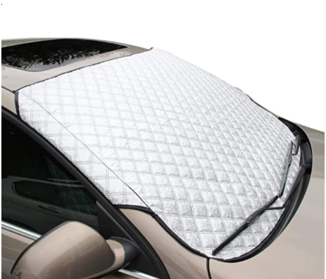 Fit for Most Cars & SUVs Extra Large 85 x 49 Windscreen Ice Protector Cover for KKTICK Car Windshield Snow Ice Cover 