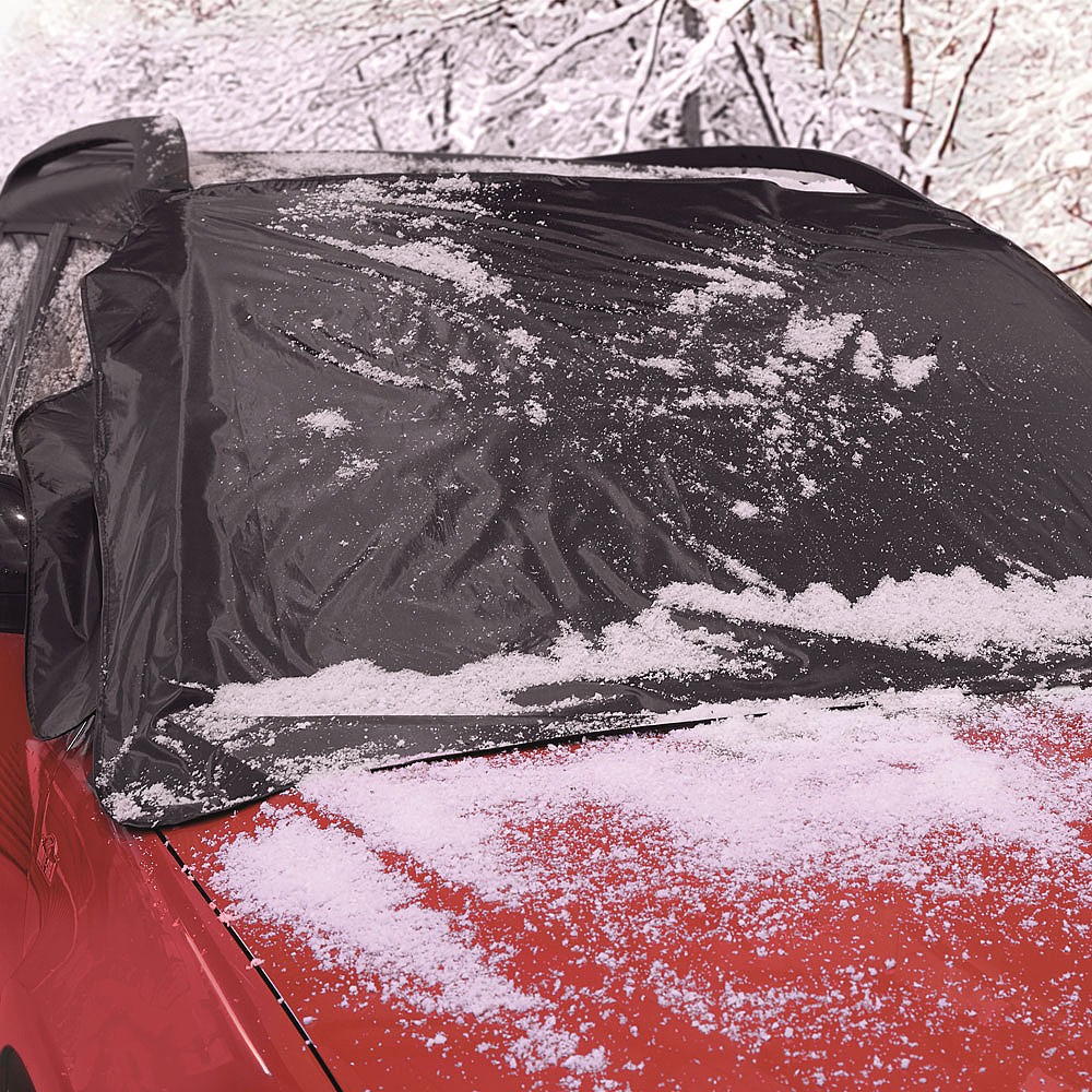 ALL SEASON WINDSCREEN COVER COMING WITH 6 MAGNETS 157X96 CM PROTECTS FROM ICE IN WINTER 