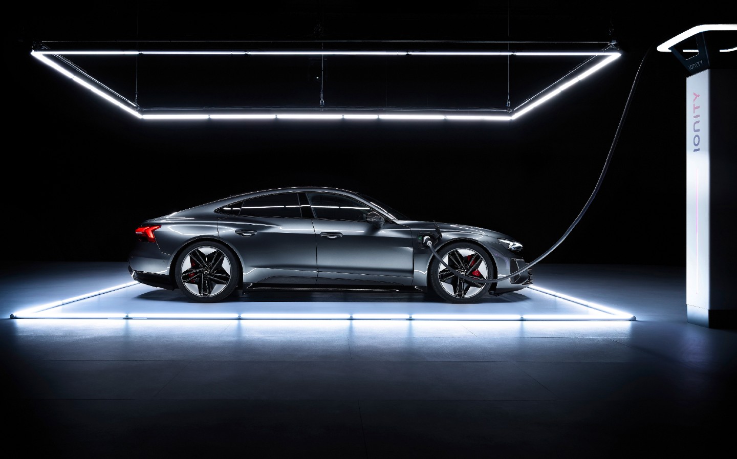 Audi unveils its all-electric e-tron GT performance saloon