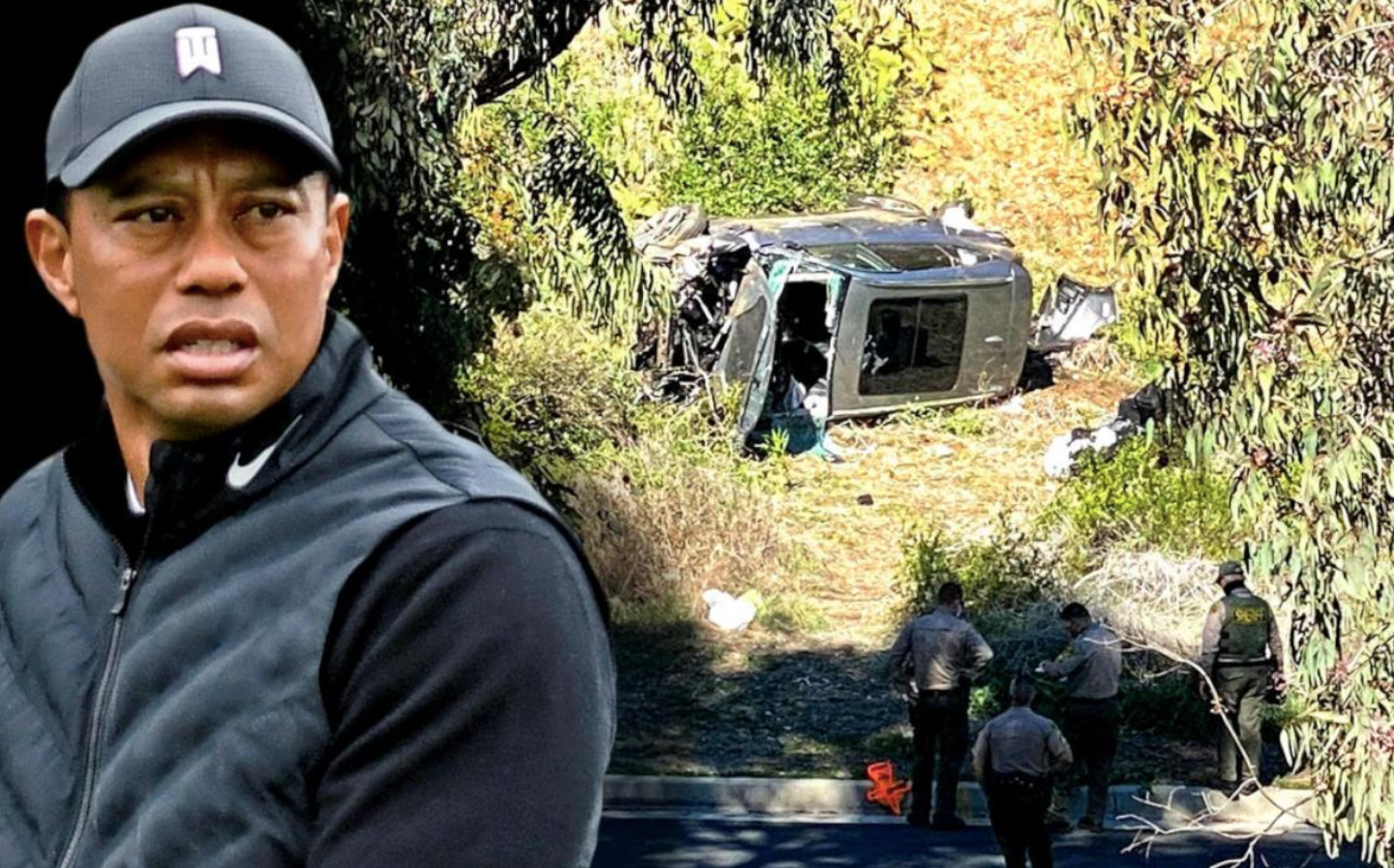 Tiger Woods "awake, responsive and recovering" after crashing Genesis SUV