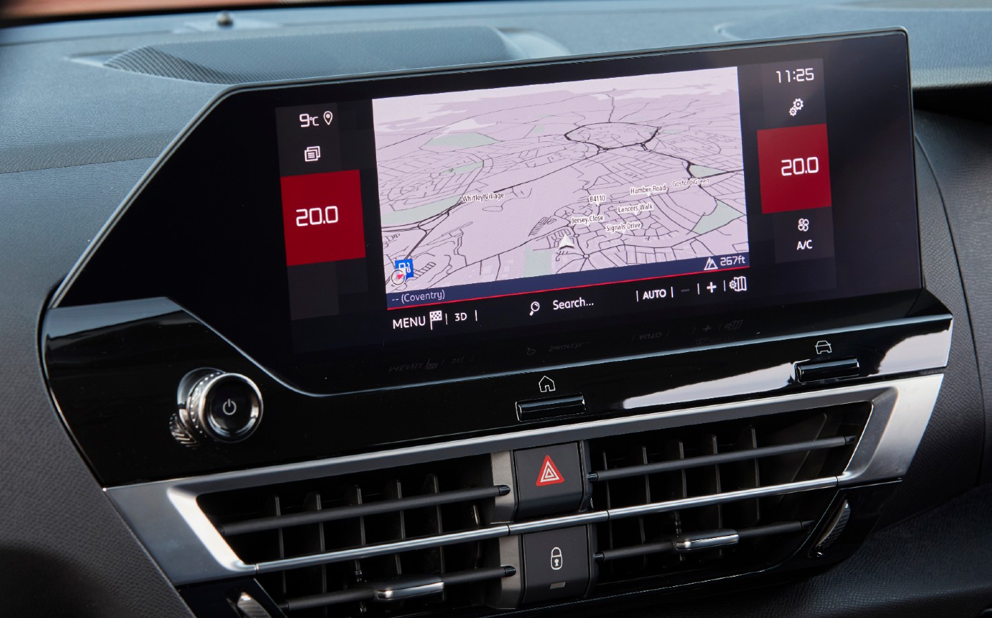 Citroën C4 petrol 2021 review - sat nav