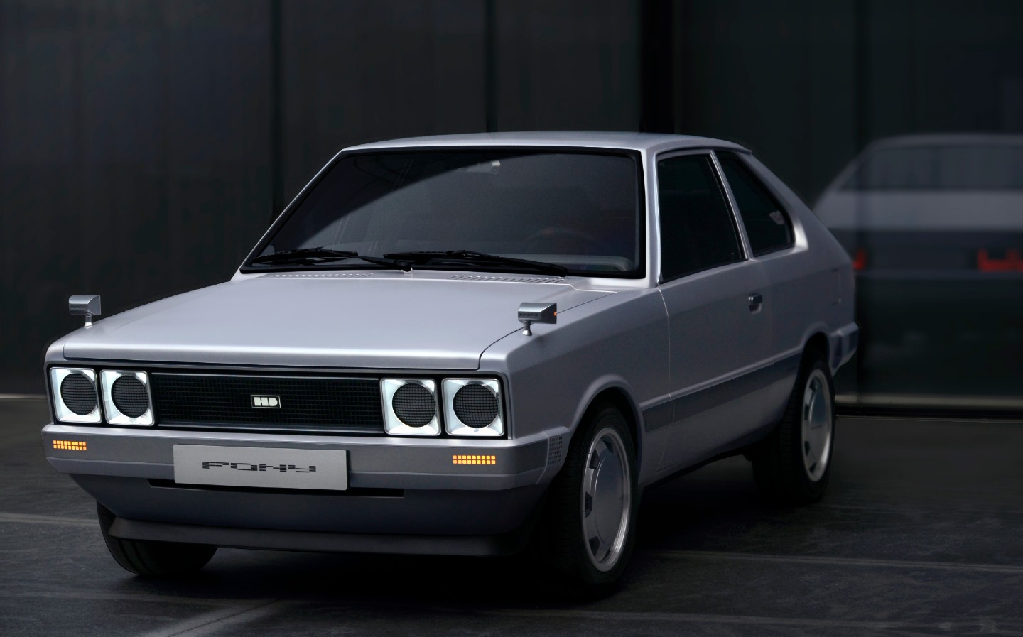 Hyundai Heritage Series Pony is retro-futurist car design heaven