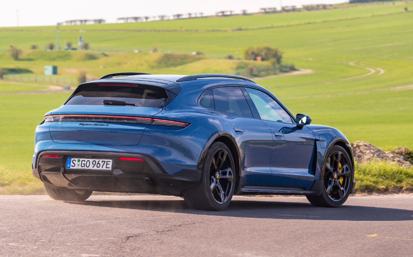 Porsche Taycan Turbo S Cross Turismo review by Will Dron for Sunday Times Driving.co.uk