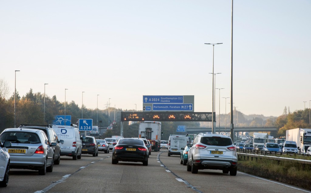 This weekend expected to be busiest of 2021 for UK’s roads
