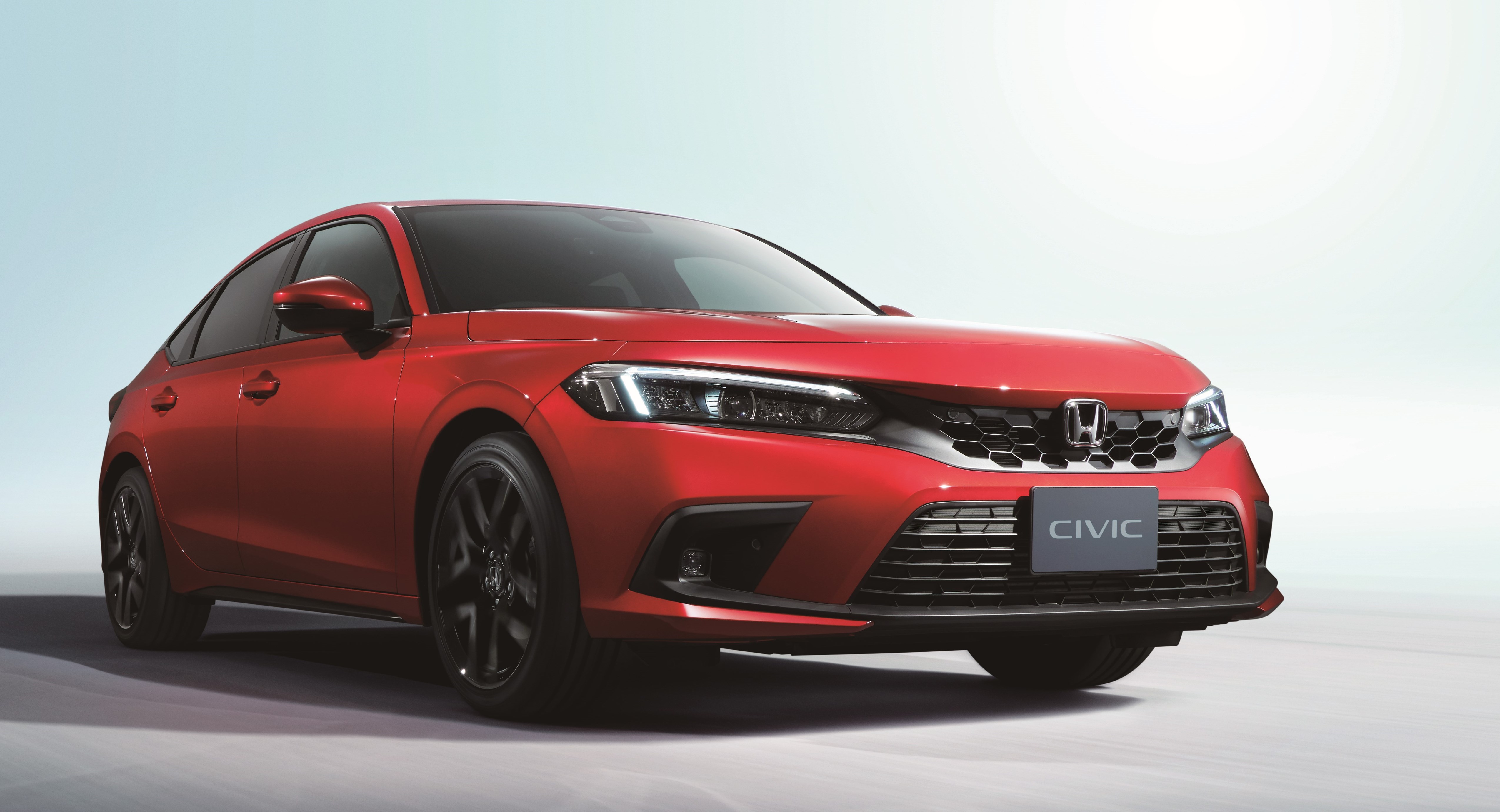 Pictures of new hybrid Honda Civic revealed