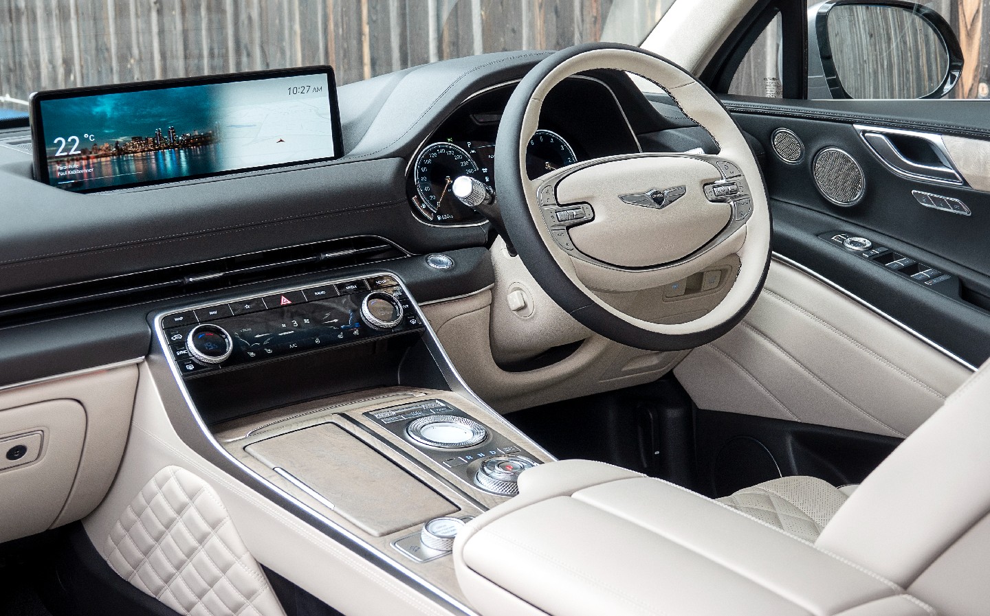 Interior - Genesis GV80 2021 review by Will Dron for Sunday Times Driving.co.uk