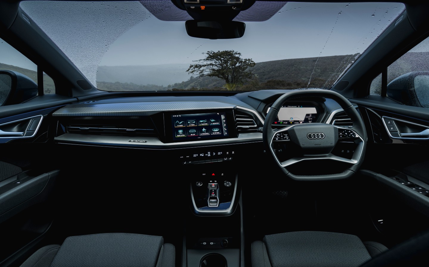 Interior Audi Q4 e-tron review 2021