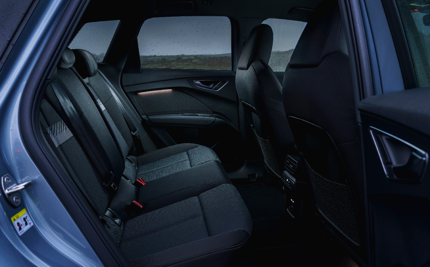 Rear seats Audi Q4 e-tron review 2021