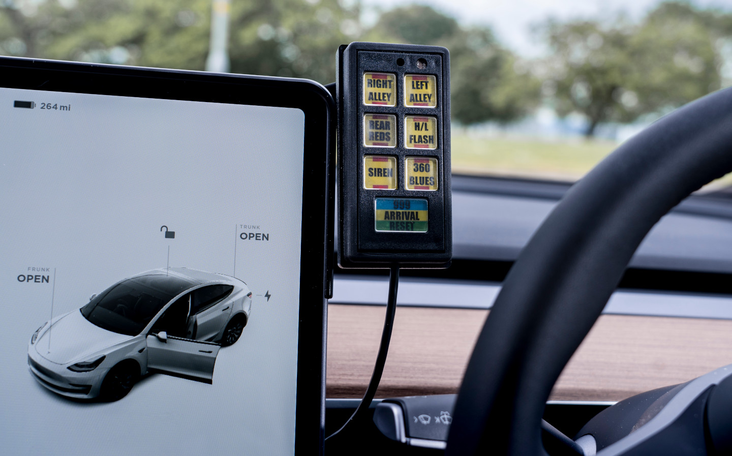 Tesla creates Model 3 emergency response car for police trials