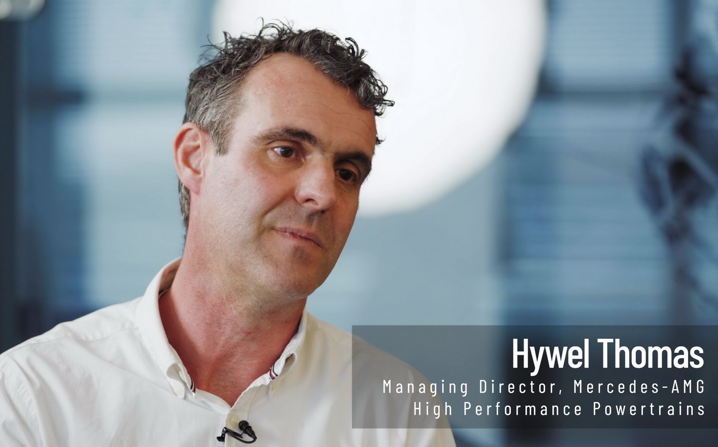Hywel Thomas, managing director of Mercedes-AMG HPP
