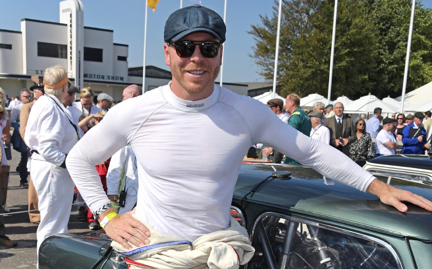 Sir Chris Hoy at the 2021 Goodwood Revival