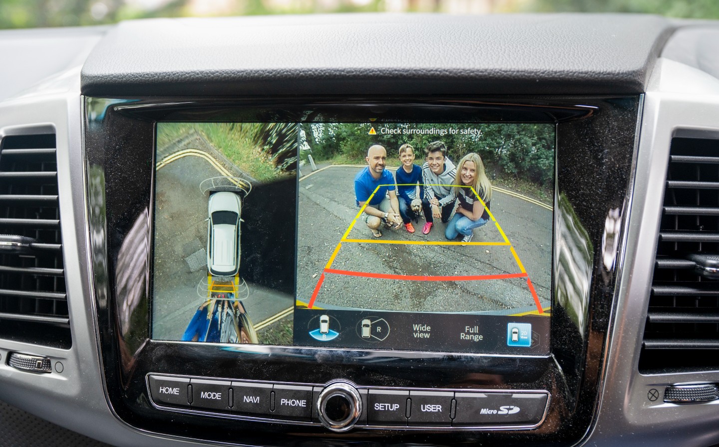 Reversing camera - SsangYong Rexton