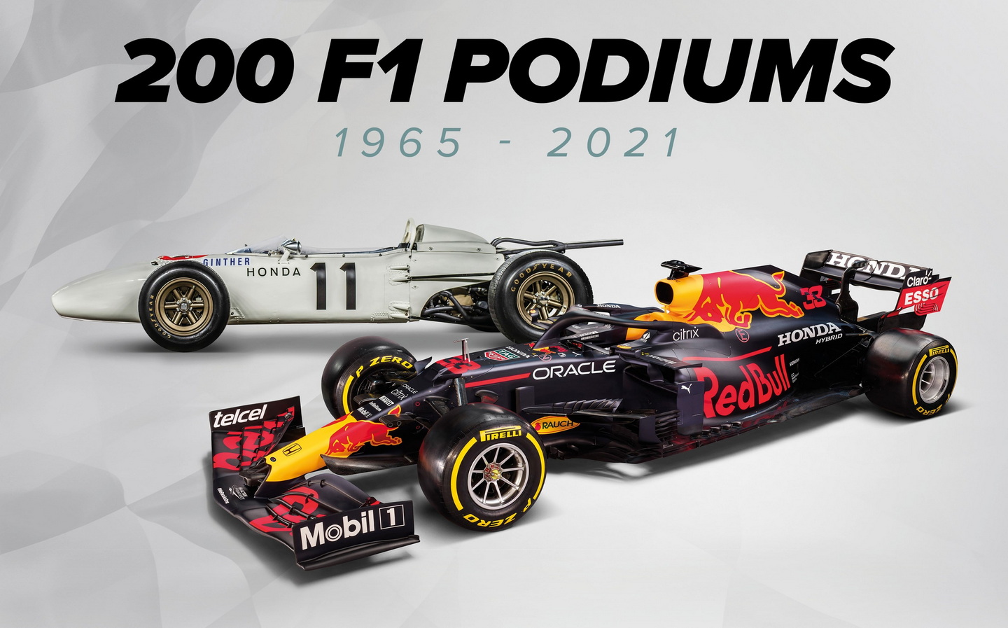 Honda celebrates 200 F1 podium wins