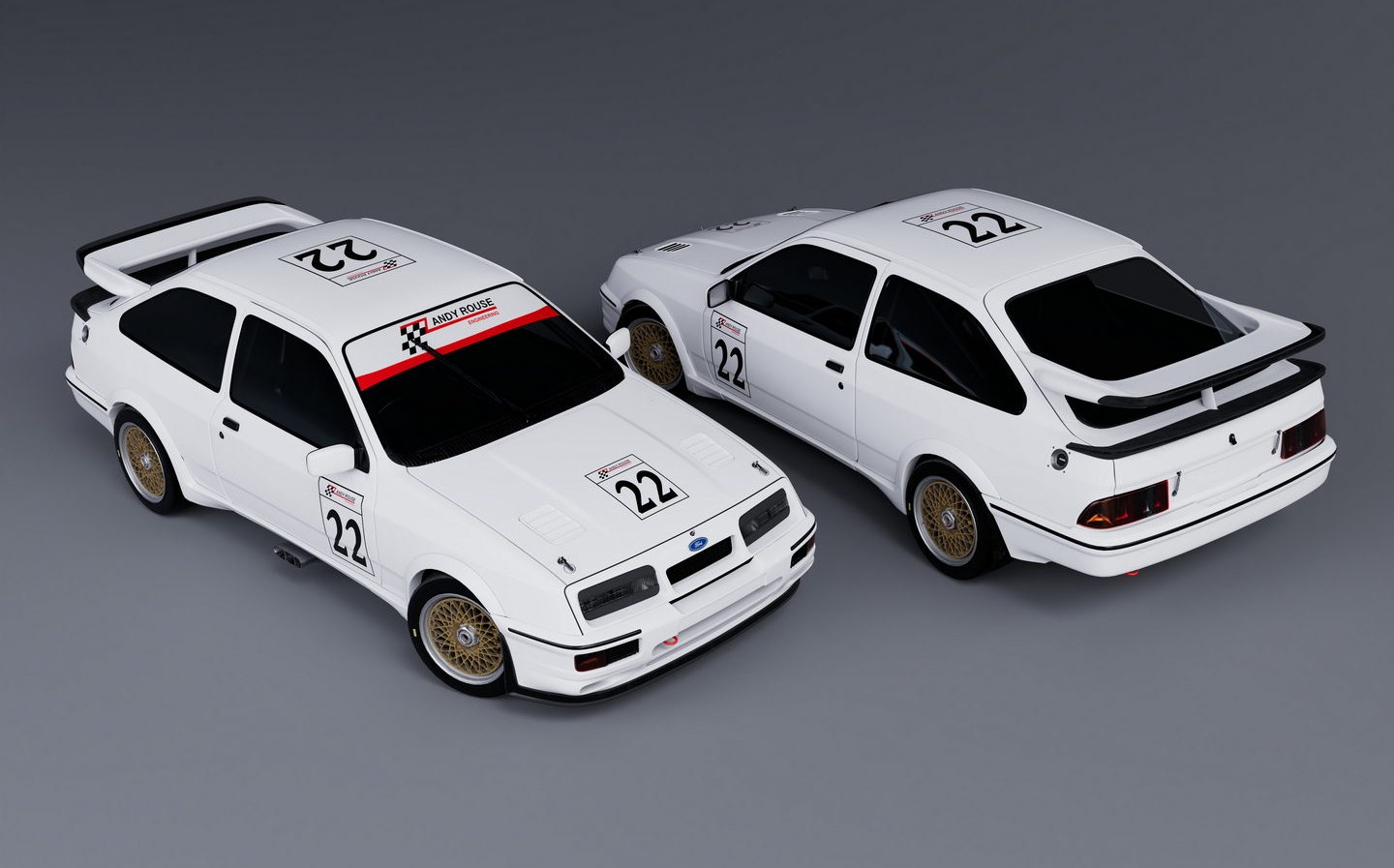 CNC Motorsport AWS announces build of three continuation Andy Rouse Engineering Ford Sierra RS500 Group A Touring Cars