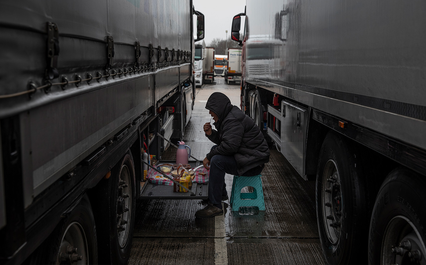 Transport Secretary applies for £50 million lorry parks upgrade to tempt HGV drivers back