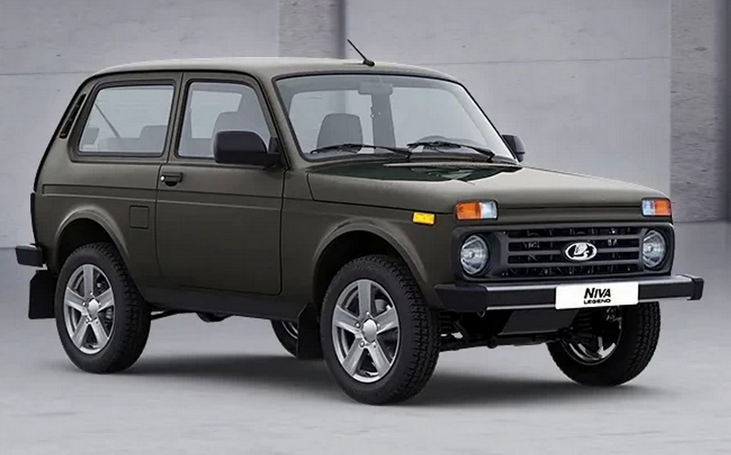 The current Lada Niva, in production until 2023